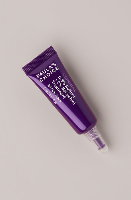 Clinical Trattamento 0,3% Retinolo + 2% Bakuchiol - Formato viaggio Clinical 0.3% Retinol + 2% Bakuchiol Treatment Travel Size